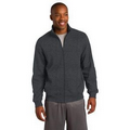 Sport-Tek  Full-Zip Tall Sweatshirt w/ Slash Pocket